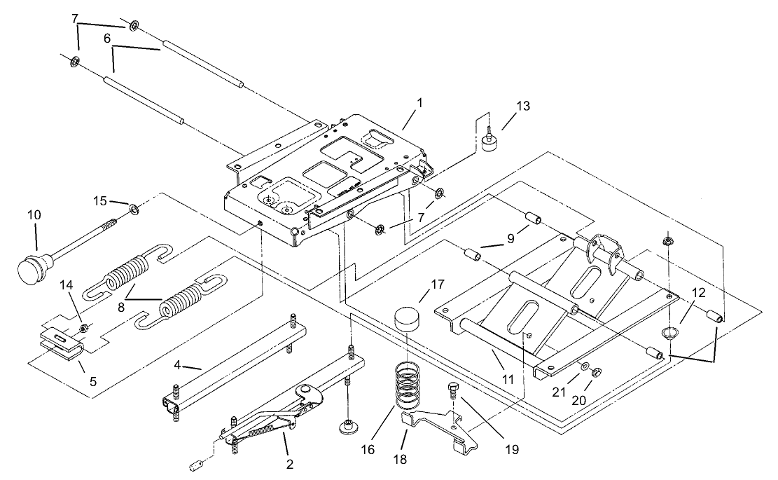 Mini Suspension Assembly No. 76-1970