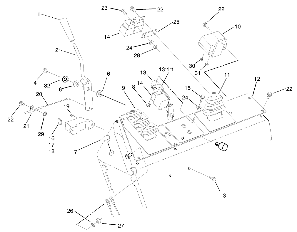 Control Console Assembly