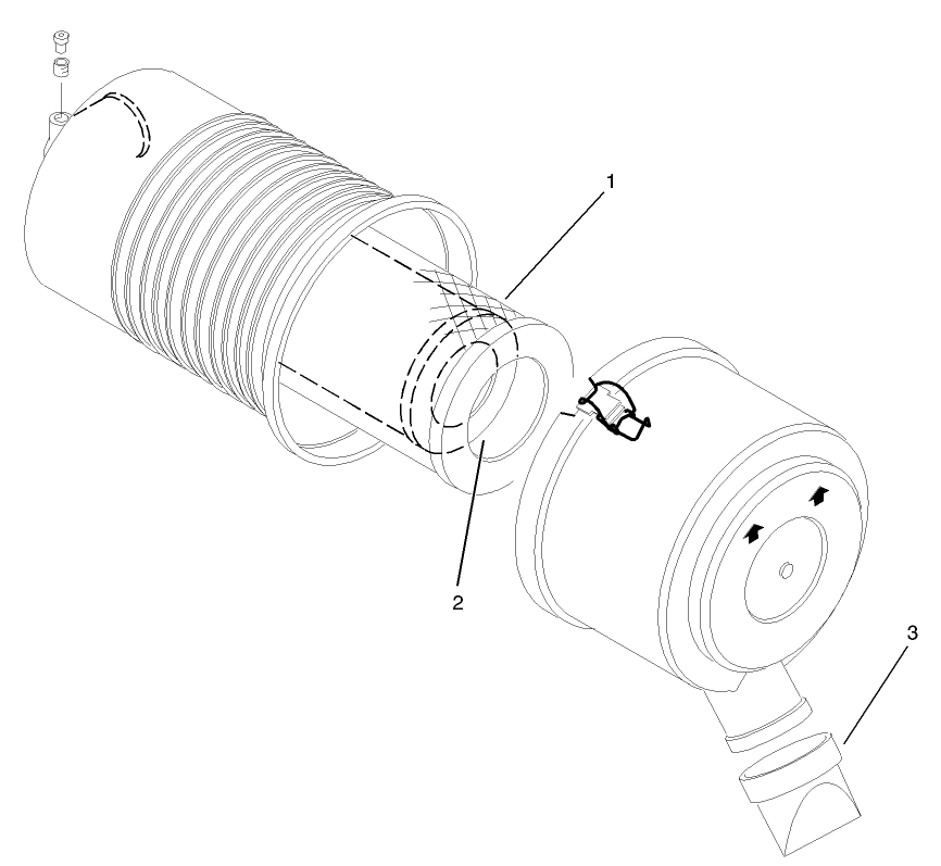 Air Filter Assemby No. 100-2597