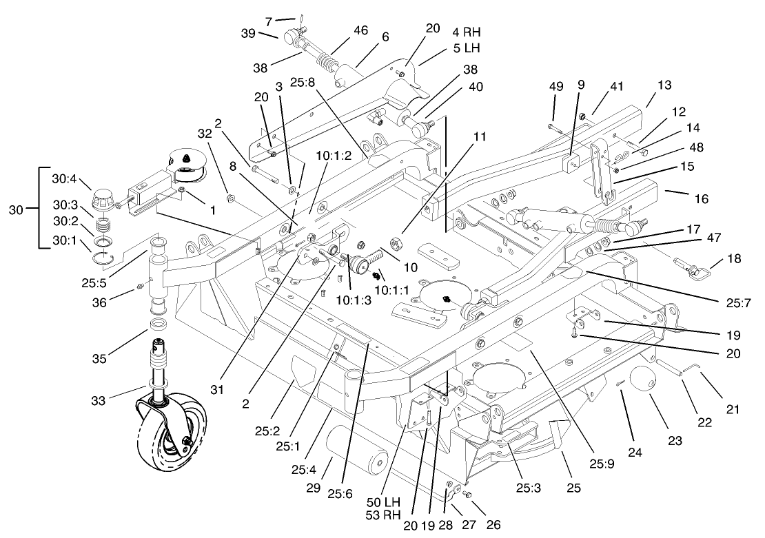 Center Deck Assembly