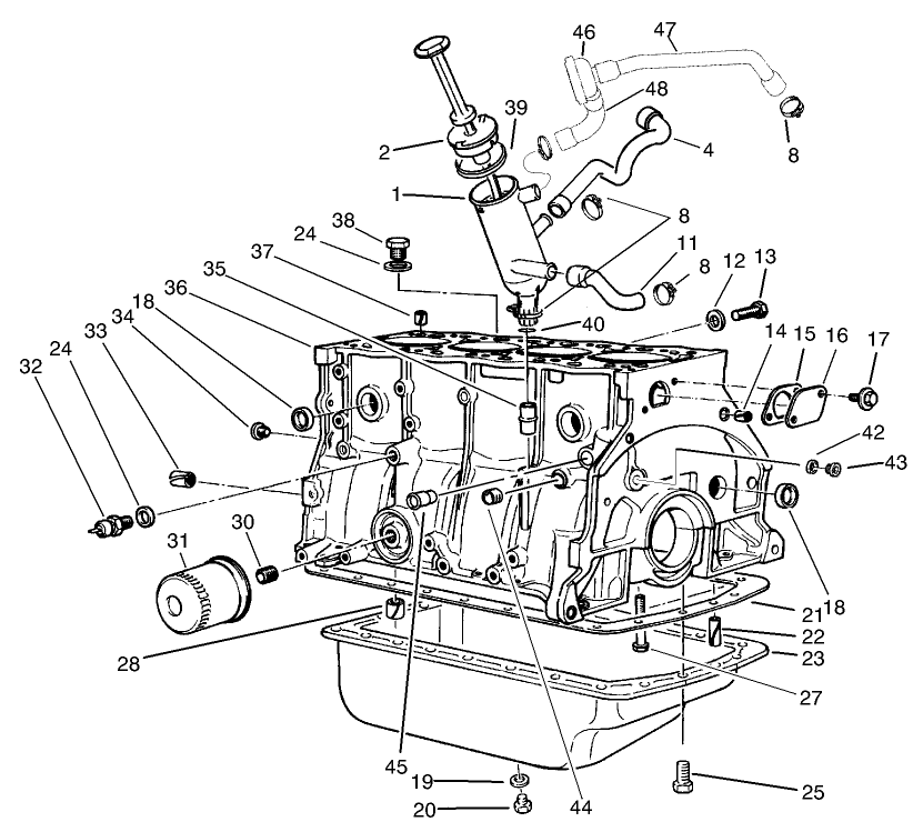 Crankcase Assembly