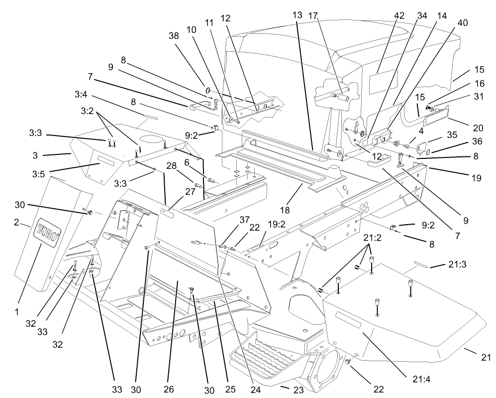 Frame and Body Assembly
