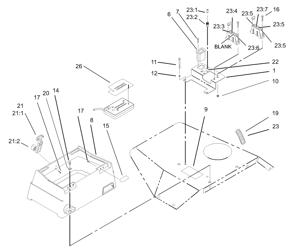Control Console Assembly