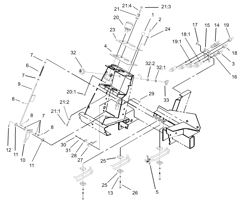 Steering Tower Assembly