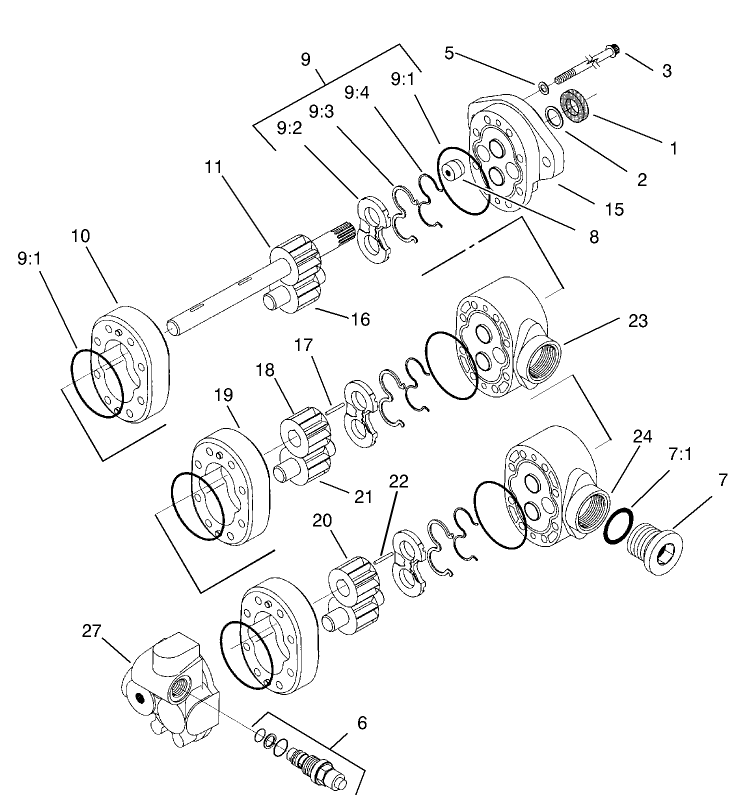 Gear Pump Assembly No. 105-3317
