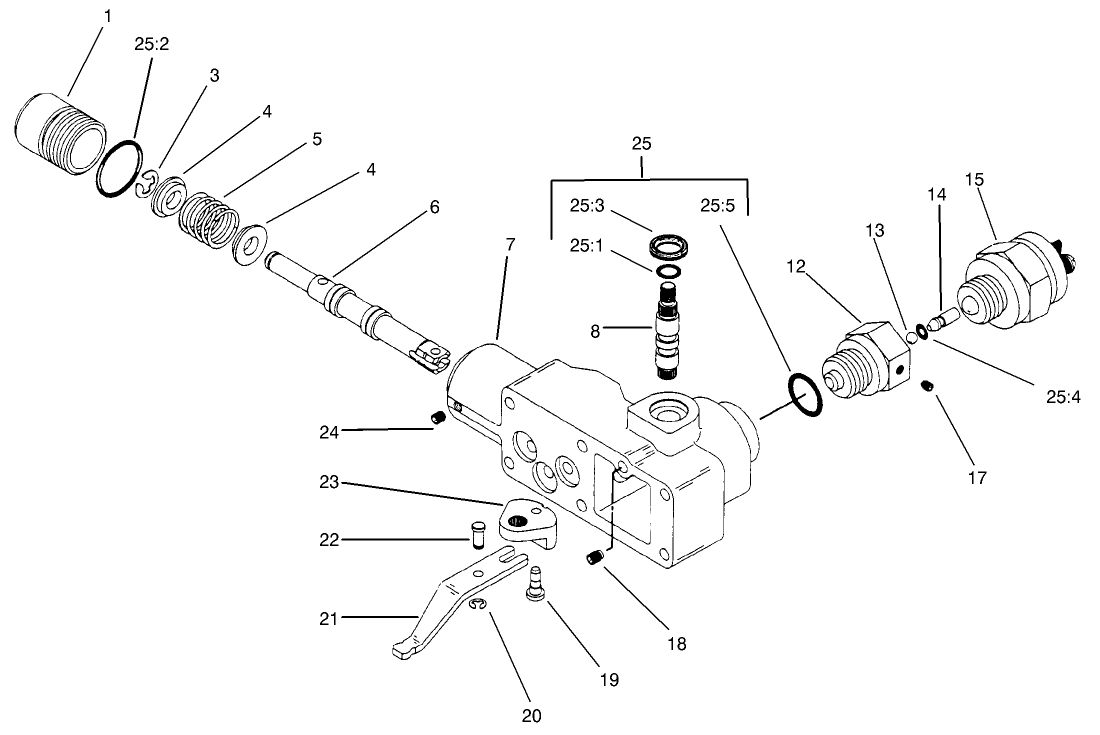 Manual Servo Control Assembly No. 93-6306