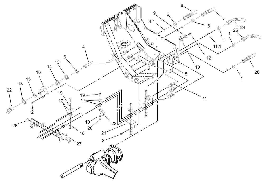 Rear Hydraulic Assembly