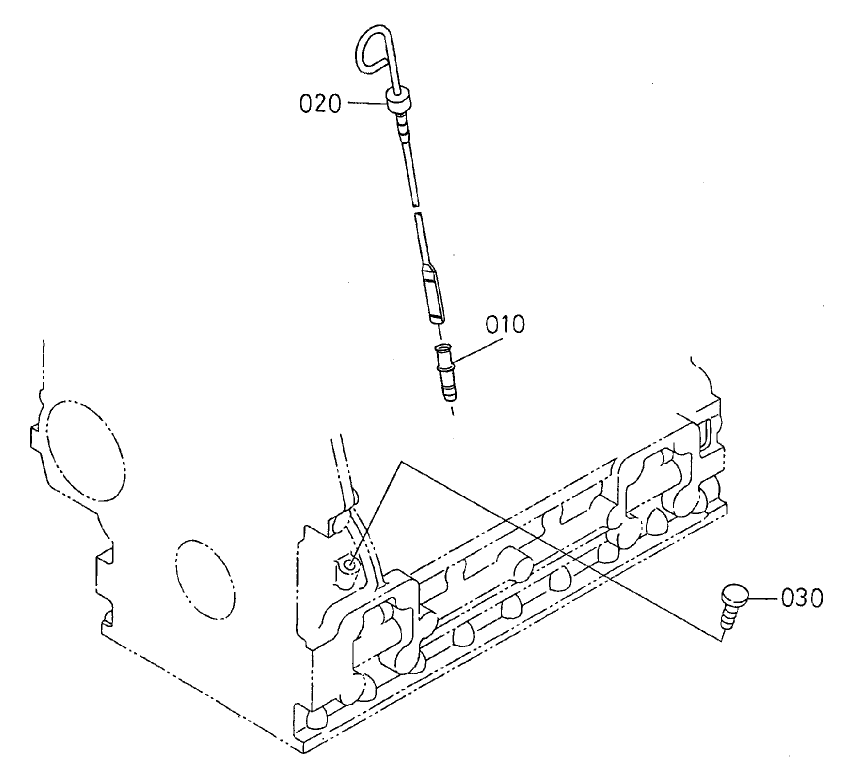 Dipstick and Guide Assembly