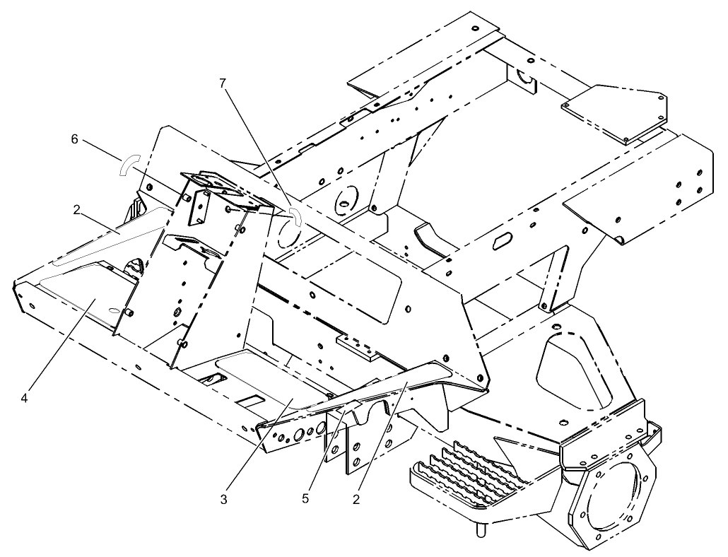 Front Frame Assembly No. 105-0117