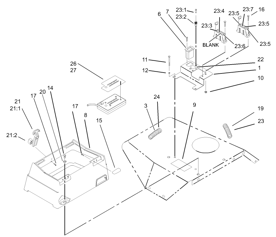 Control Console Assembly