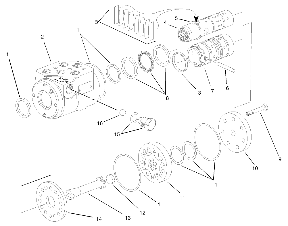 Steering Control Assembly No. 105-3315