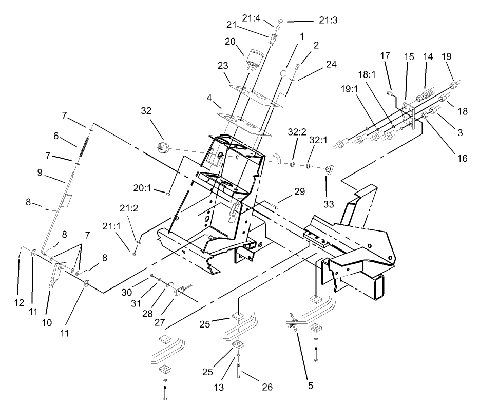 Steering Tower Assembly