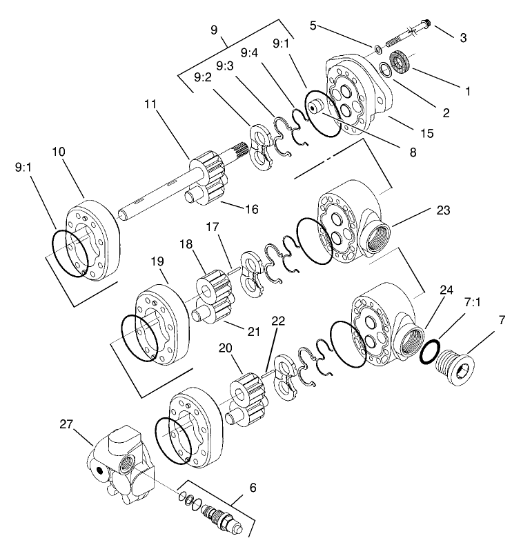 Gear Pump Assembly No. 105-3317