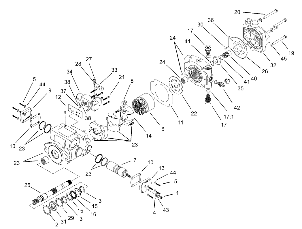 Piston Pump Assembly No. 105-3356