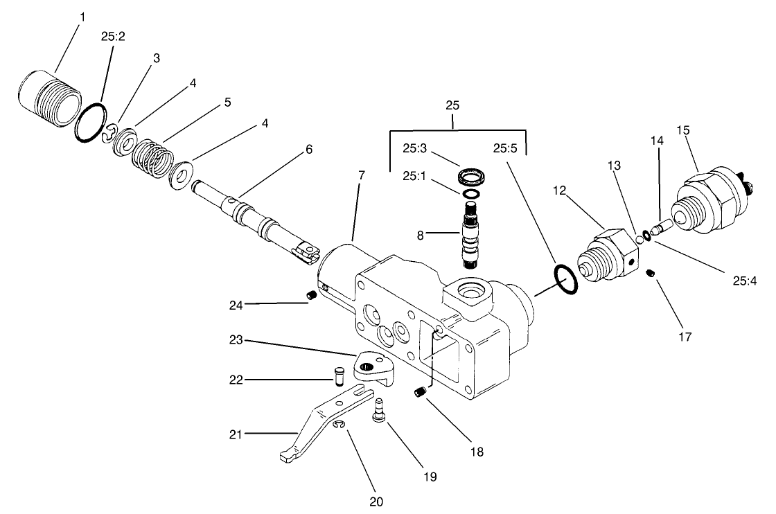 Manual Servo Control Assembly No. 93-6306