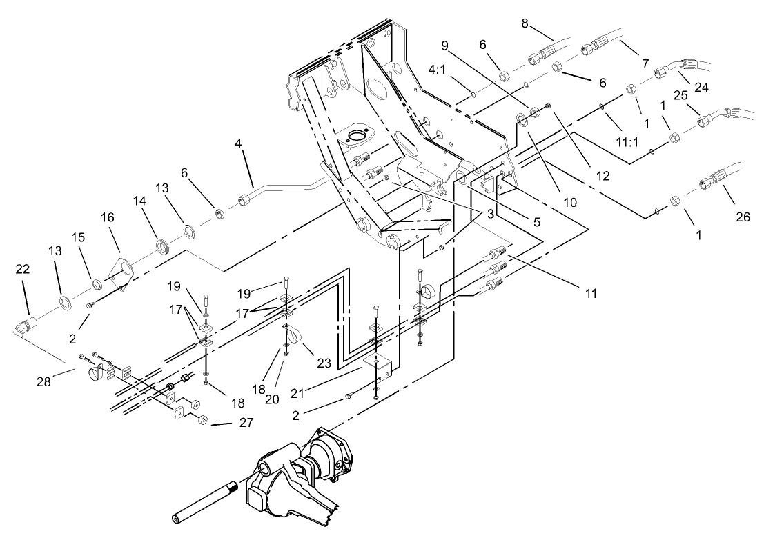 Rear Hydraulic Assembly