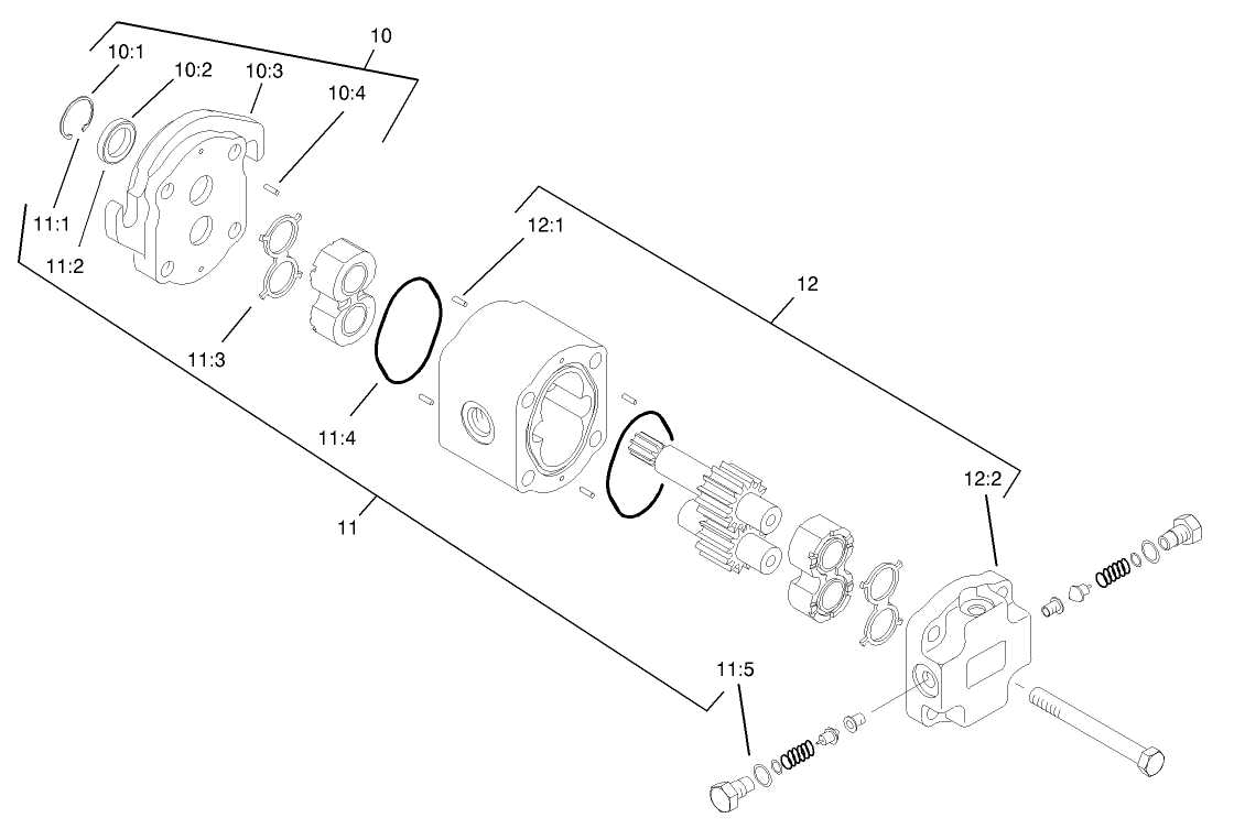 Hydraulic Motor Assembly No. 98-9999