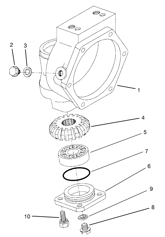 Rear Axle Assembly No. 100-3784 (Continued) Axle Case Assembly