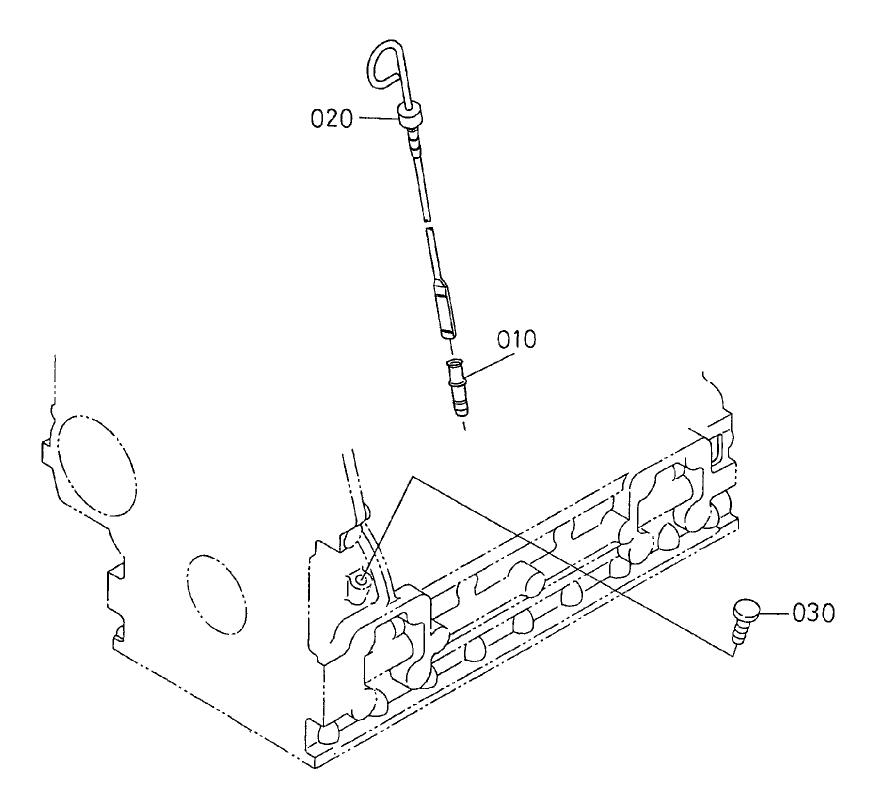 Dipstick and Guide Assembly
