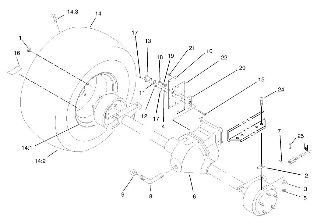 Front Axle Assembly