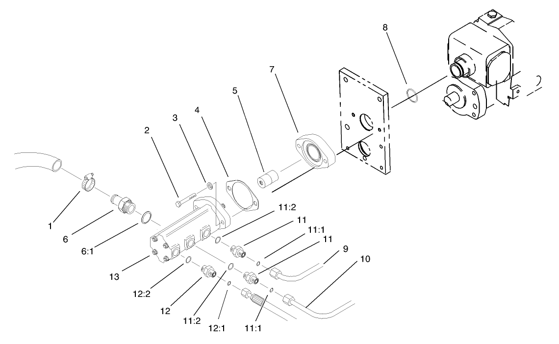 Gear Pump Installation Assembly