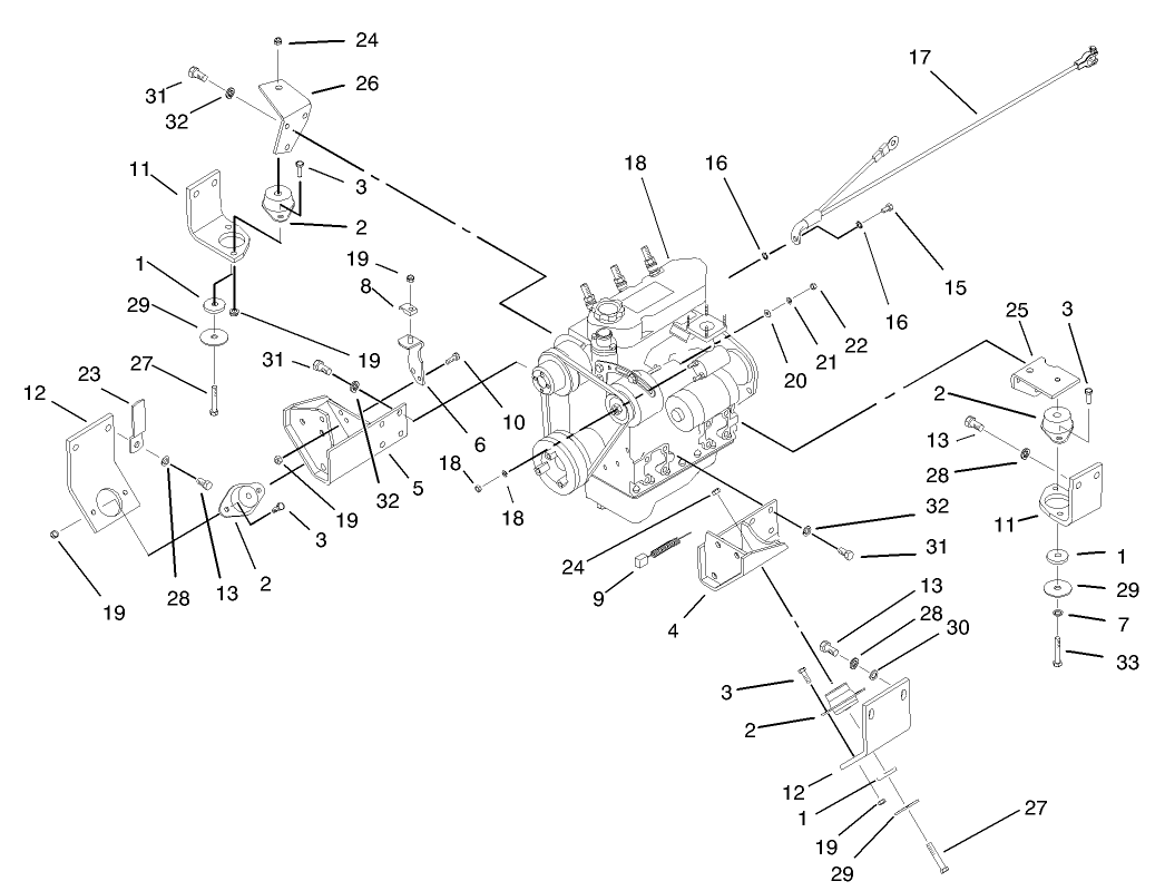 Engine Installation Assembly