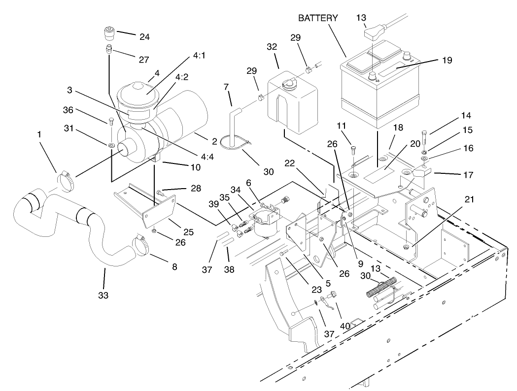 Engine Components Assembly