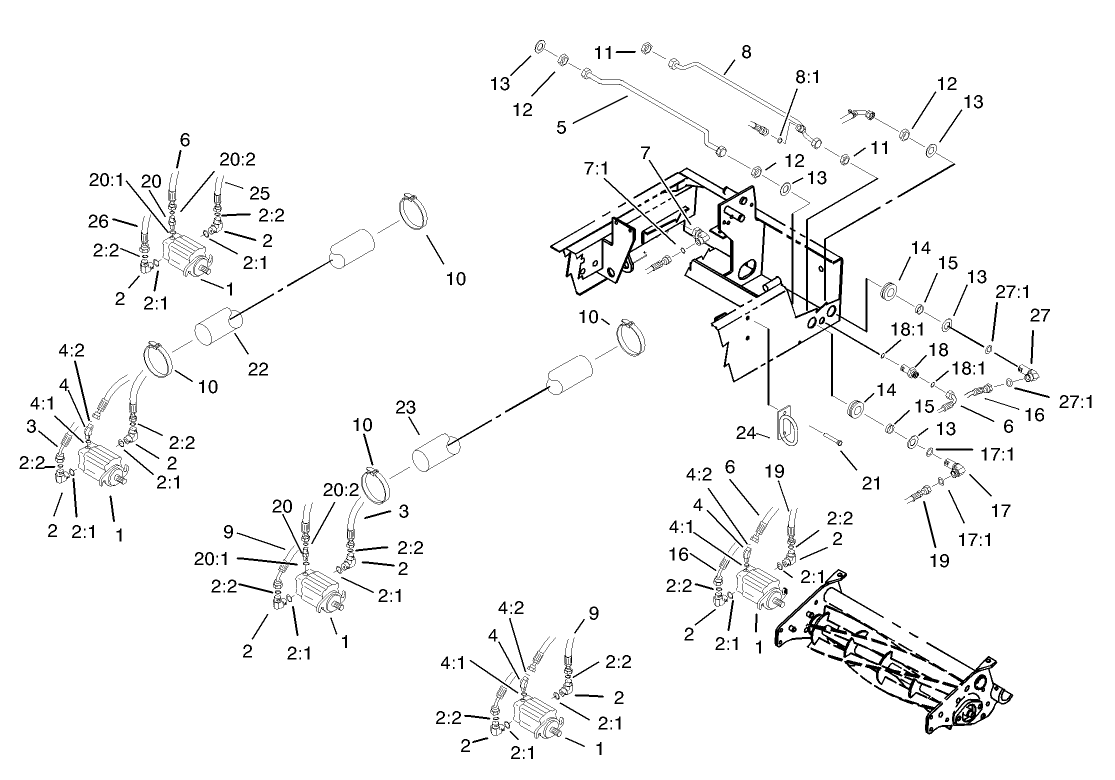 Reel Motors Assembly