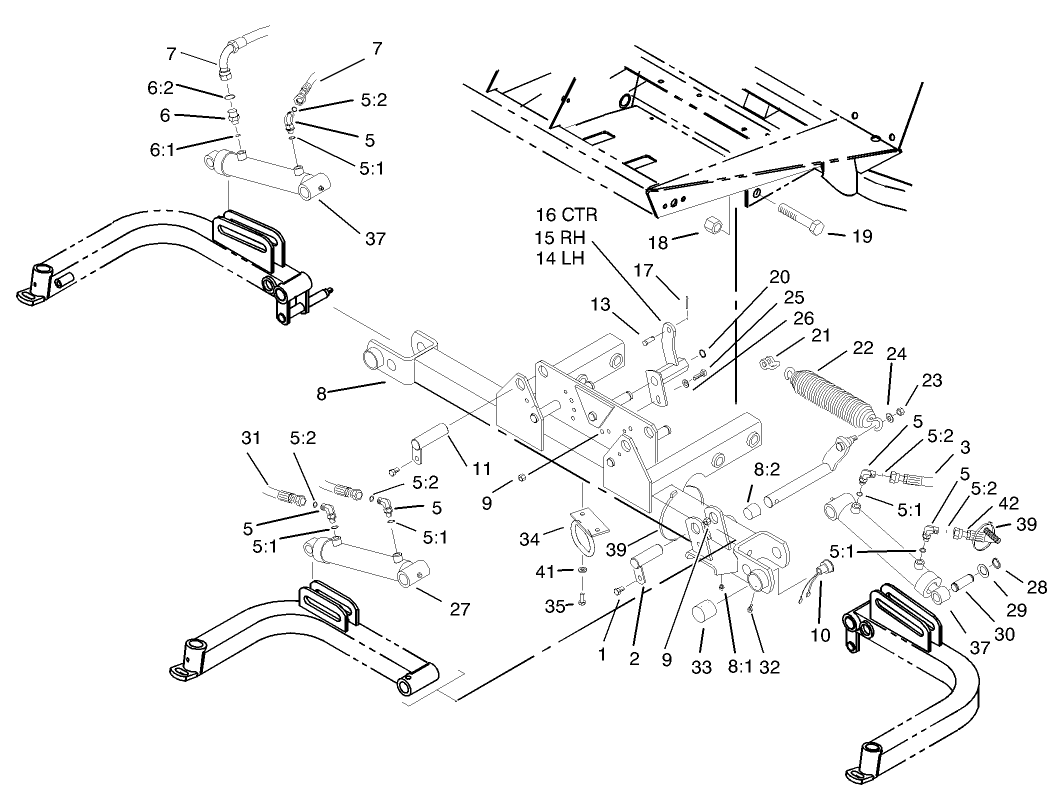 Front Lift Circuit Assembly