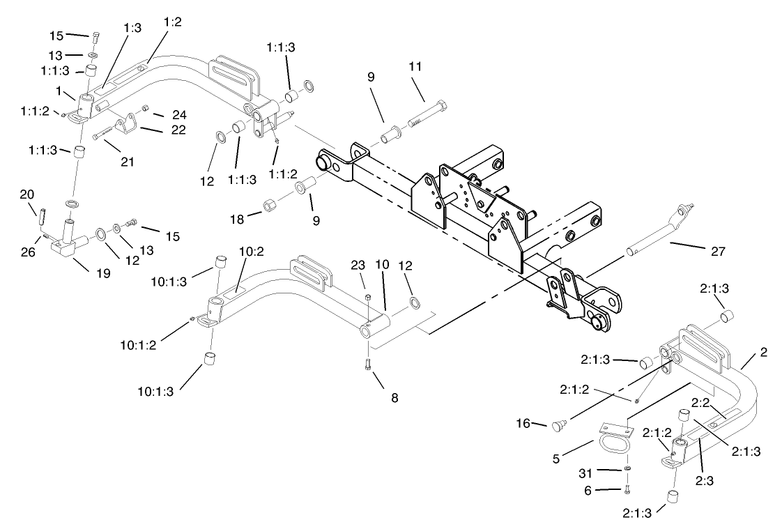 Front Lift Arm Assembly
