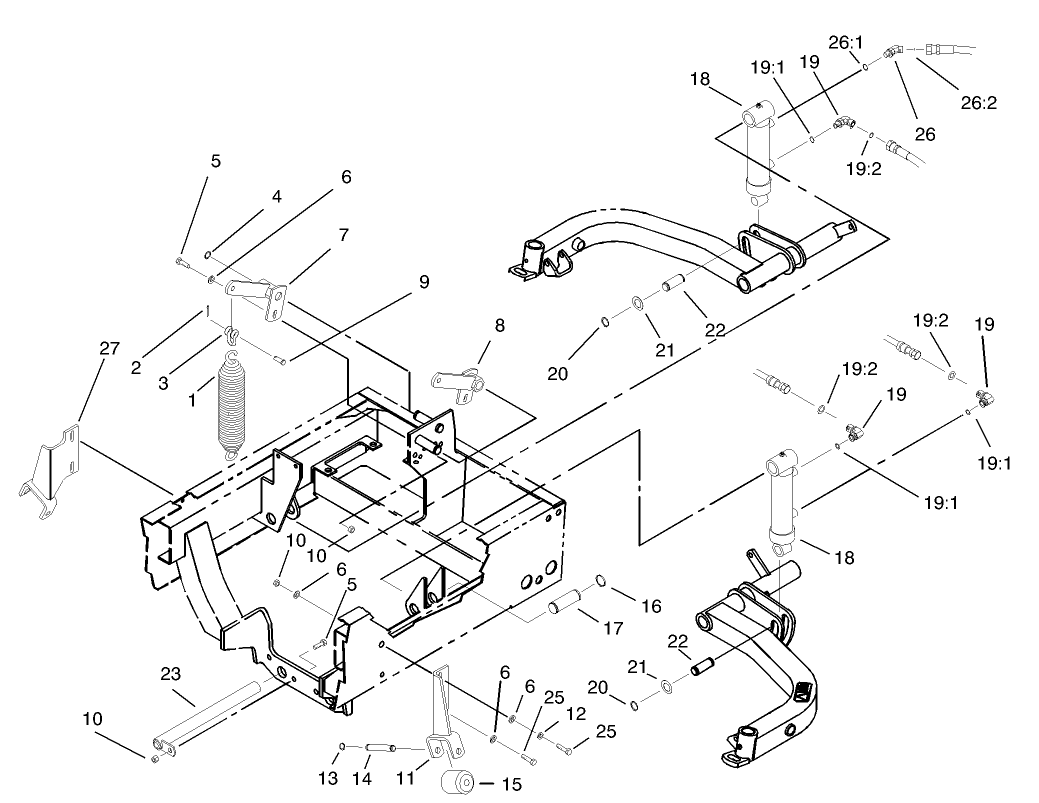 Rear Lift Circuit Assembly