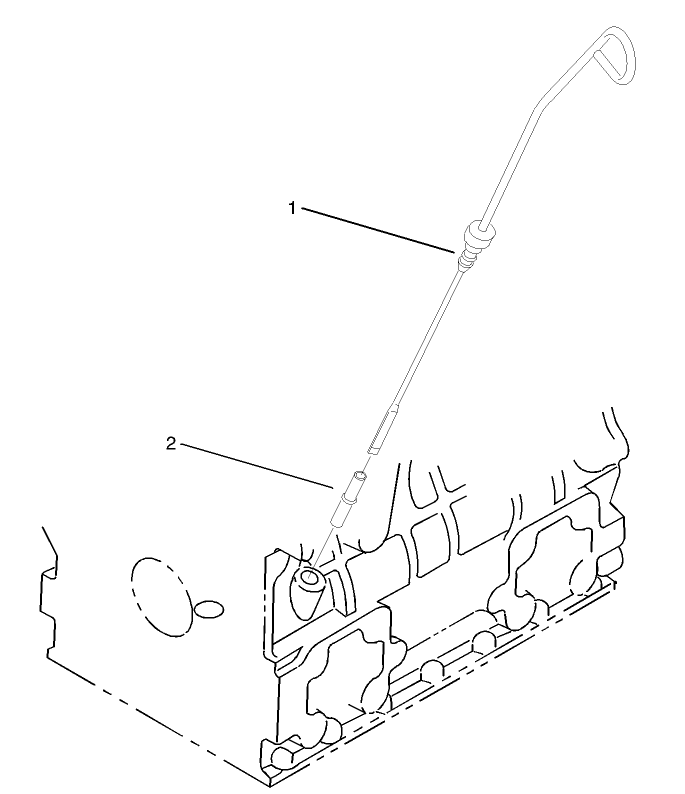 Dipstick and Guide Assembly