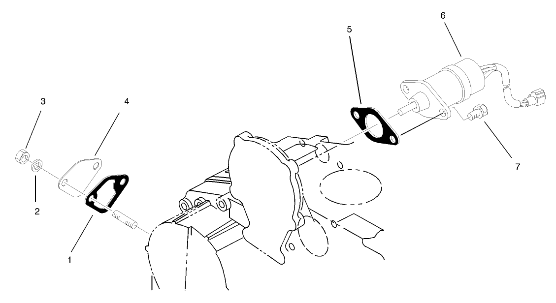 Stop Solenoid and Fuel Pump Assembly