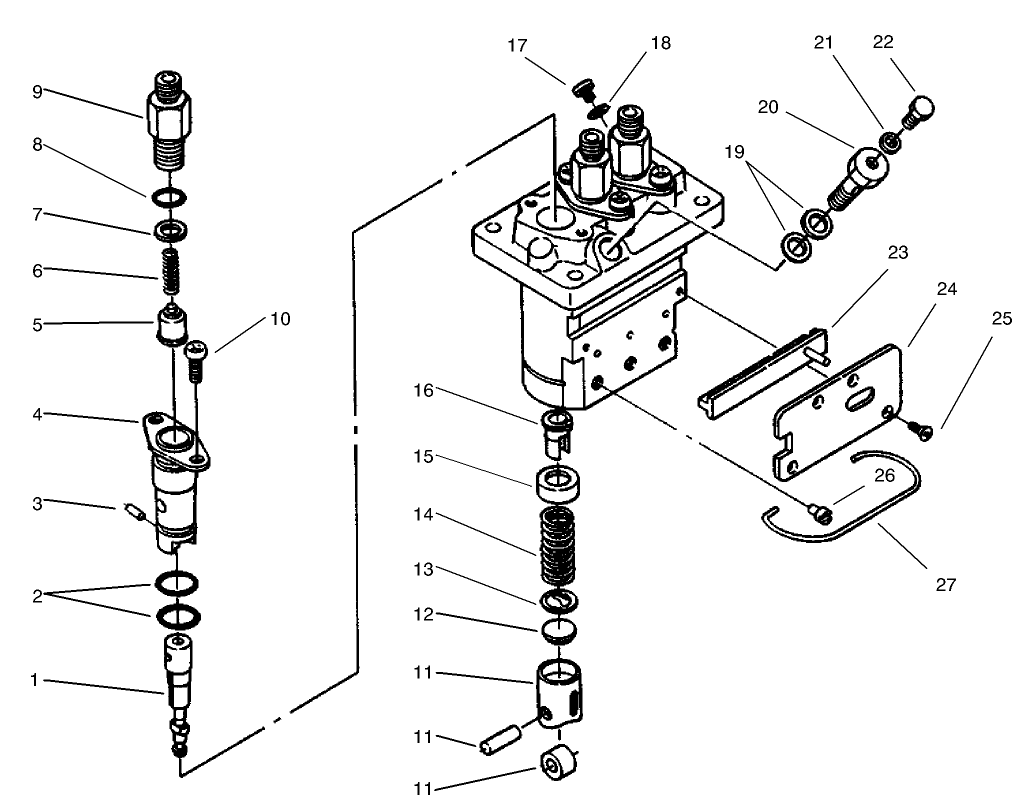 Injection Pump Assembly No. 98-9643