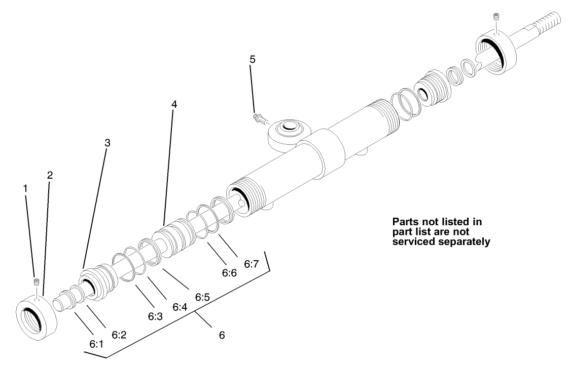 Hydraulic Cylinder Assembly No. 83-2330