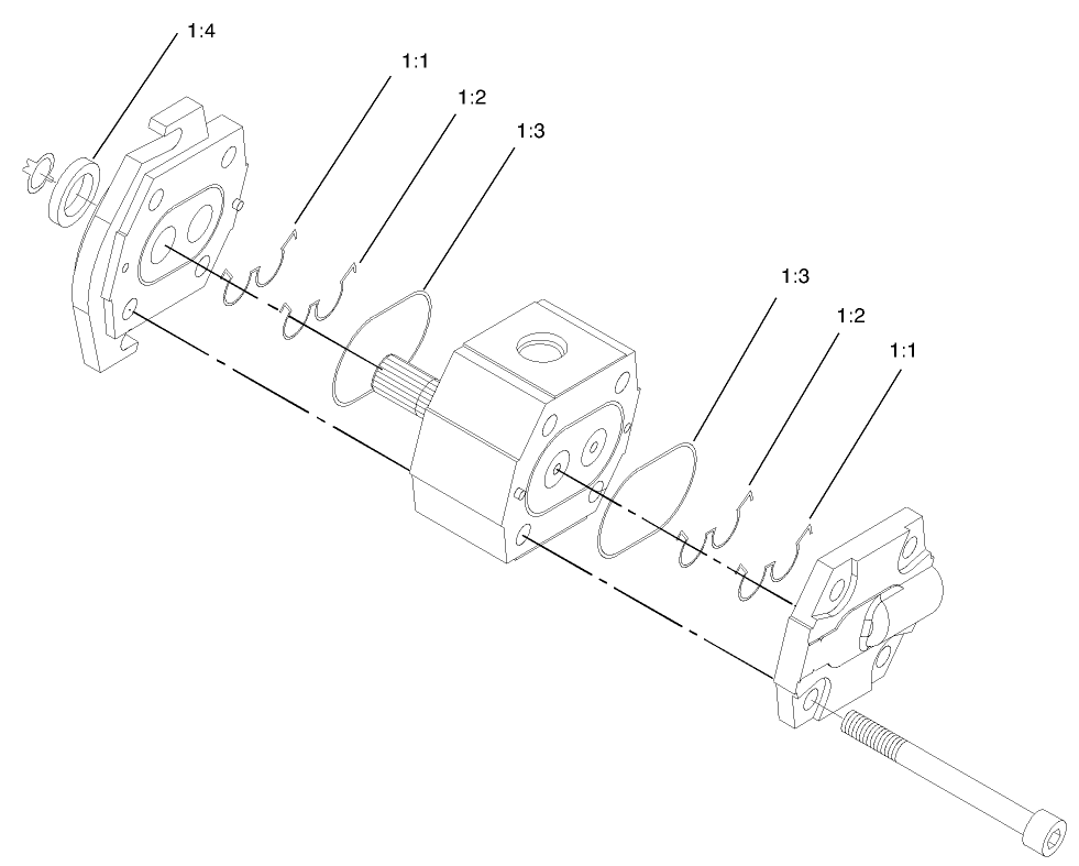Hydraulic Motor Assembly No. 105-9770