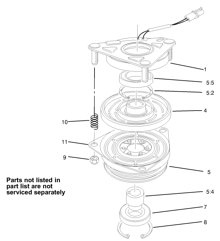 Electric Clutch / Brake Assembly No. 100-6565