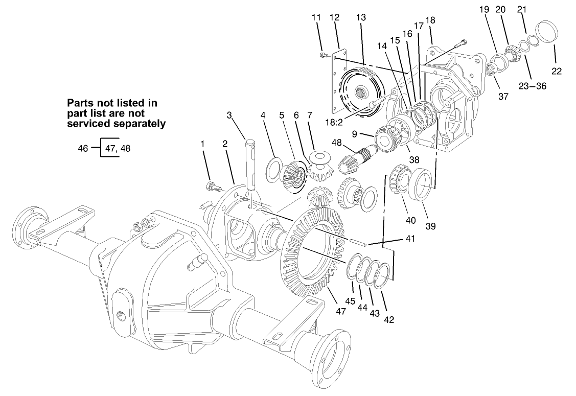 Differential Carrier Assembly No. 92-4909