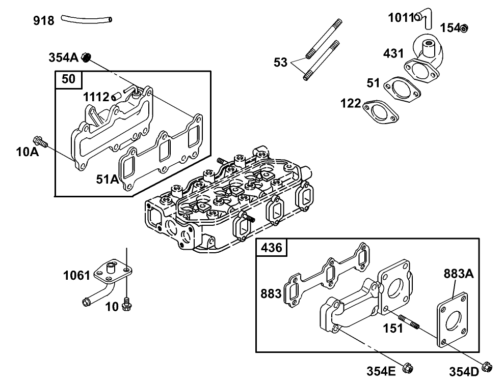 Intake and Exhaust Assembly