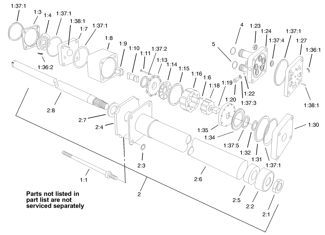 Power Steering Unit Assembly No. 92-7308