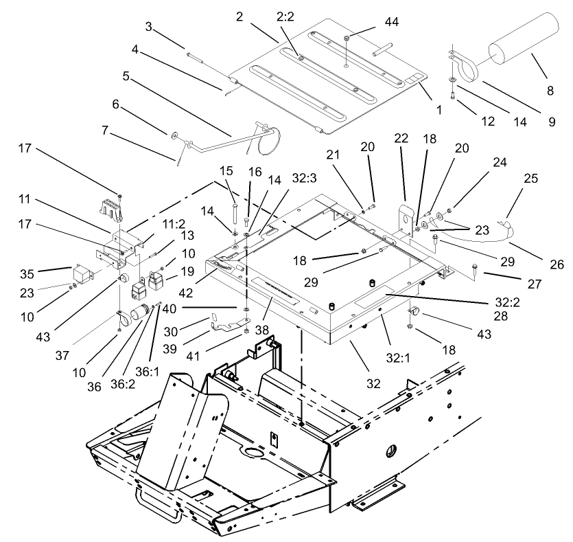 Seat Frame Assembly