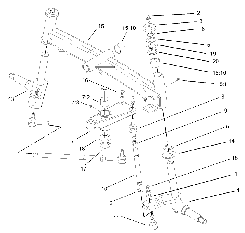Axle Assembly (only on: 30241)