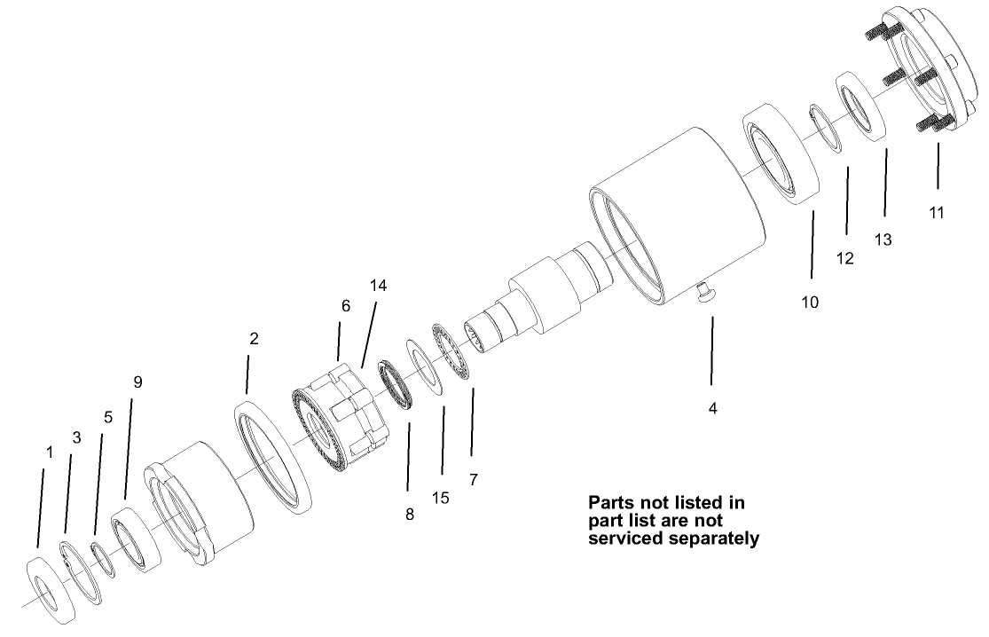 Bi-Directional Clutch Assembly No. 95-6296