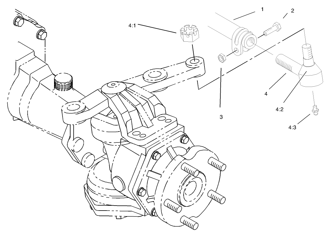 Tie Rod Assembly No. 98-3871-03