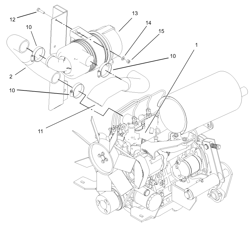 Engine Installation Assembly