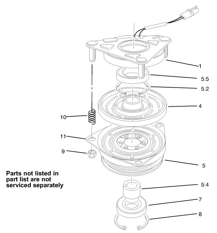 Electric Clutch/Brake Assembly No. 100-6565