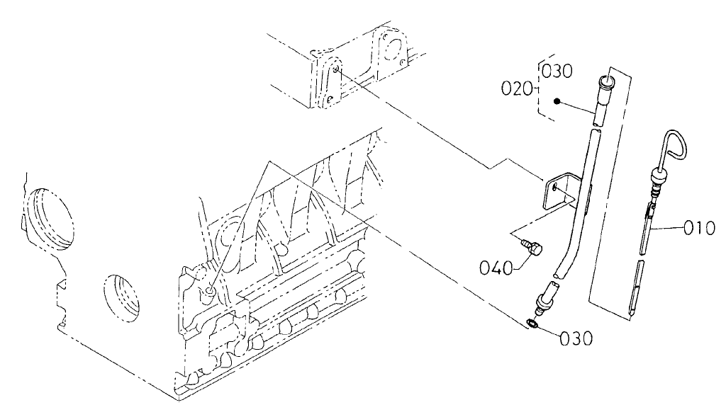 Dipstick and Guide Assembly