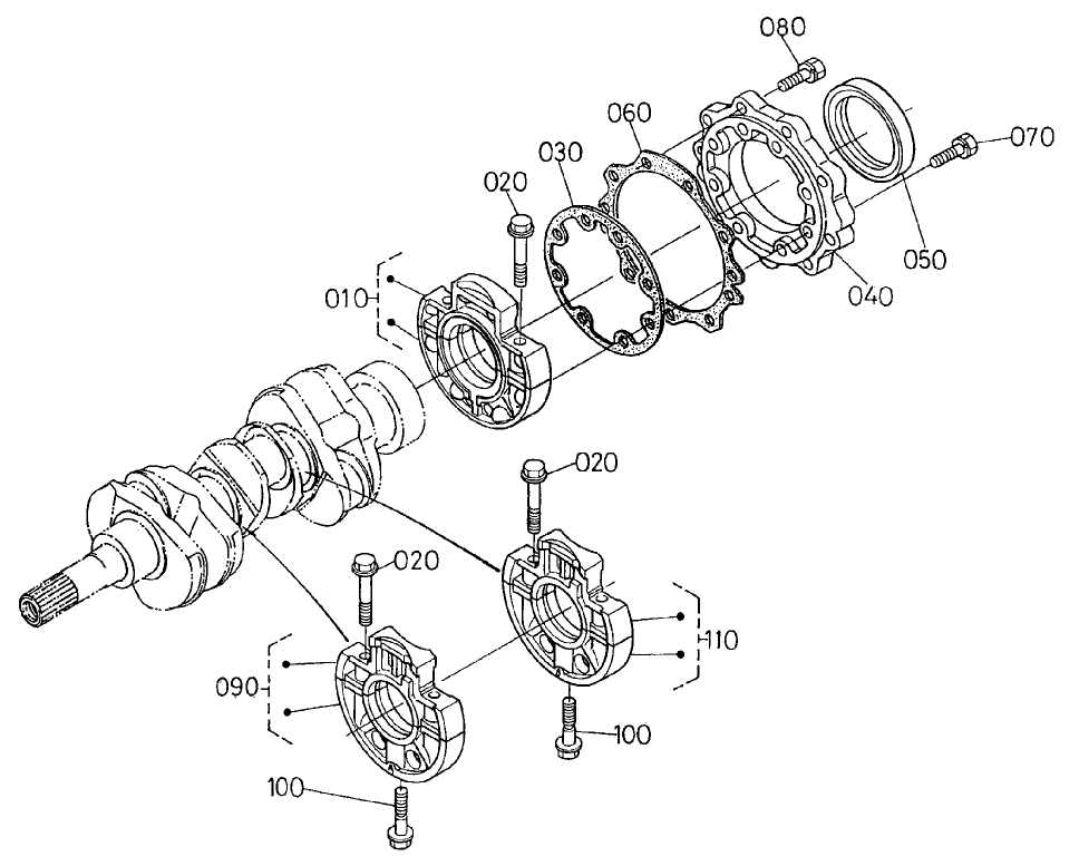 Main Bearing Case Assembly