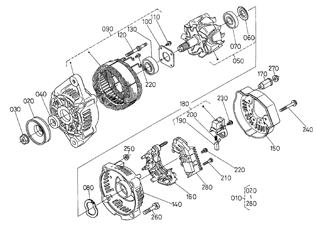 Alternator Assembly