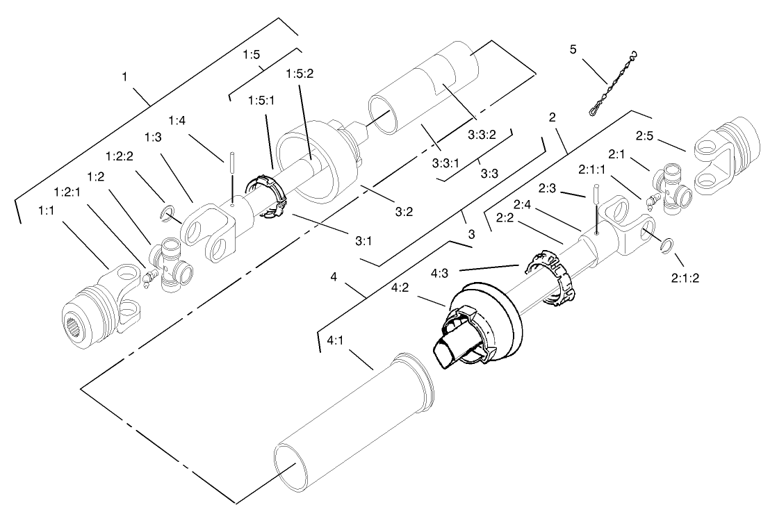 Driveshaft Assembly No. 104-0590